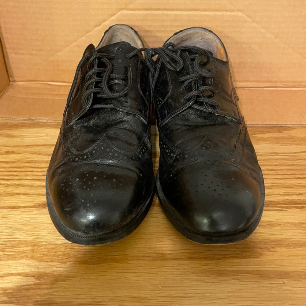 Protocol brand men’s leather lace up oxfords